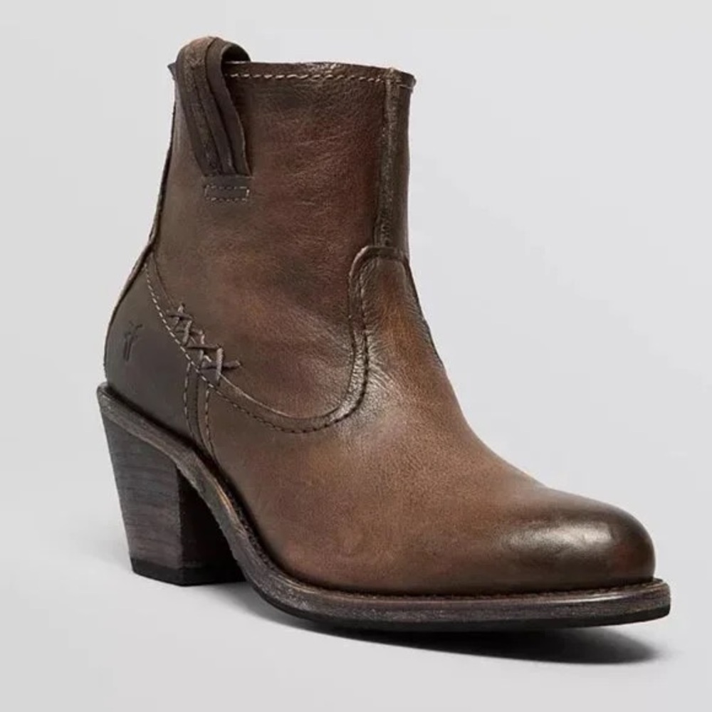 Frye leather ankle boots